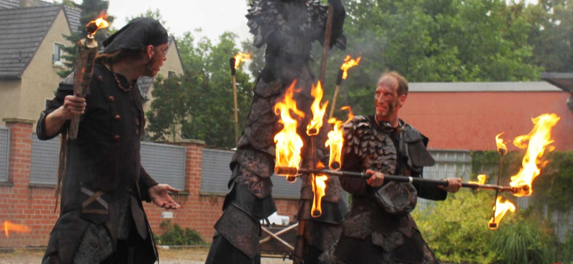 Feuershow Extraschicht Dinslaken