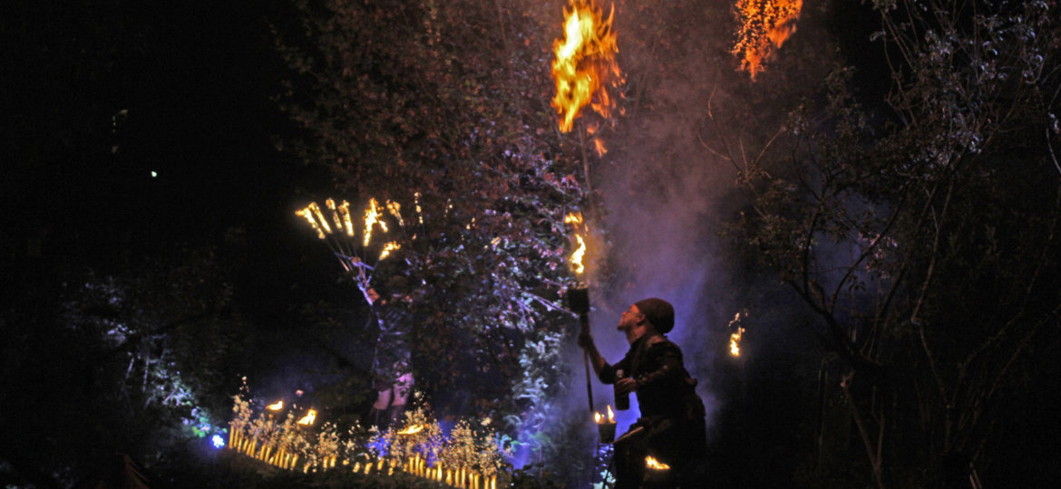 Feuerspucken im Vorgarten - Eine besonderer Ort