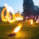 Feuershow bei Hochzeit in Velen