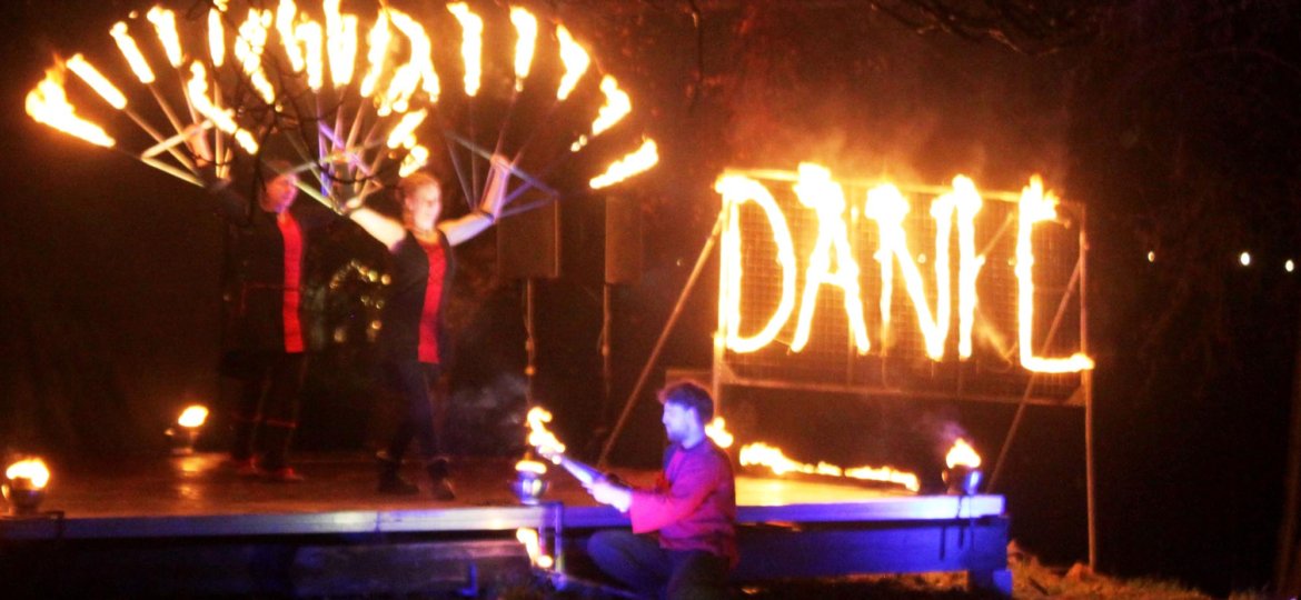 Danke-Logo in Grefrath beim Romantischen Weihnahctsmakrt