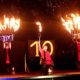 10 Jahre Feuershow in Grefrath beim Romantischen Weihnahctsmakrt